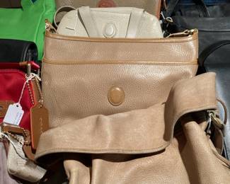 Gently used Ghurka, Mark Cross & Dooney & Burke bags