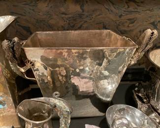 Castillo hand hammered & made alligator bowl SP