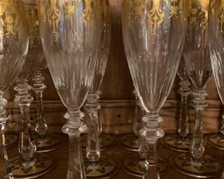 Baccarat " Prestige" champagne flutes