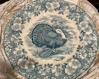 Wedgewood Turkey dinner plates