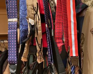 Selection of Men's Braces, most Asher & Turnbull