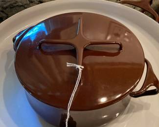 Brown Dansk covered casserole