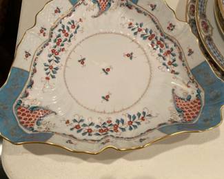 Herend triangular bowl