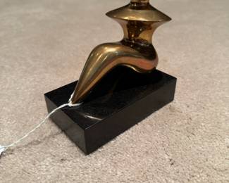 Female bronze figure by 