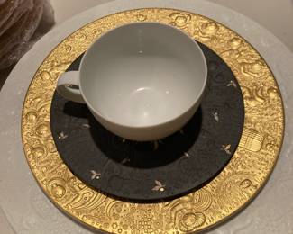 Rosenthal China, "Magic Flute"  cup & saucer, Dessert plate, Large plate