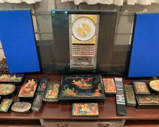 Russian Lacquer boxes