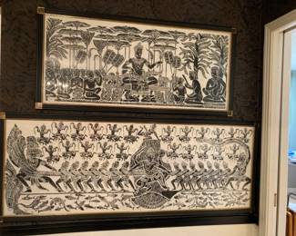Framed Thai Art