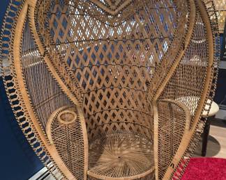 This is the queen chair. There is also a larger King!