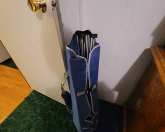 Popup Outdoor chair with sunshade