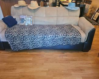 Couch for sale.  In great shape.  Can be sleeper as back folds down 