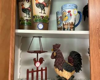 Part of Rooster/chicken collection