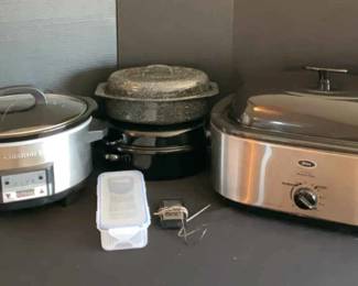 Cuisinart Crockpot, And Other Items