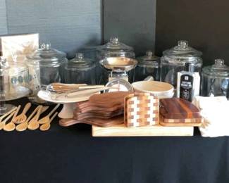 Baking, Dry Goods Glass Jars And More