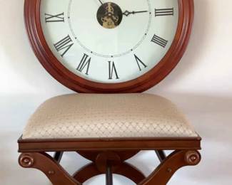 Wentworth Clock And Bench