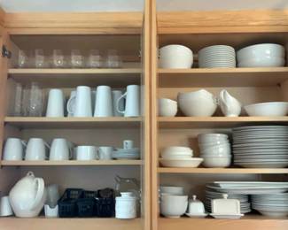 White Dish Lot