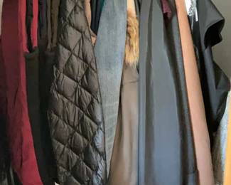 Assortment Of Womens Coats Vests