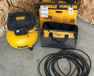 DeWALT Air Compressor, Air Nailer, Air Spray Gun