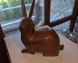 Wood Bunny Box