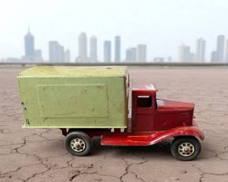 Vintage Pressed Steel Toy Truck