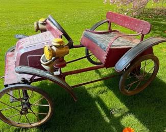 Triang Dion Bouton Childs Pedal Car, English Circa 1950s
