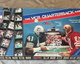 The VCR Quarterback Game