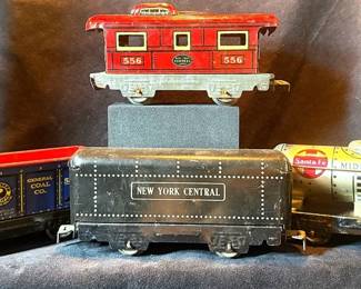 Pre War Marx Toys OGauge Tinplate Model Trains