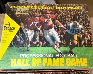 Vintage Cadaco FotoElectric Football Game 