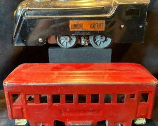 Marx Commodore Vanderbilt OGauge  GGauge Pressed Steel Passenger Car Trains