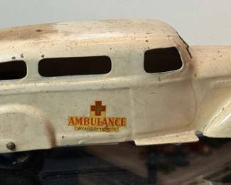 Wyandotte Toys Ambulance Pressed Steel