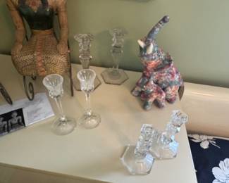 Crystal Candlesticks 