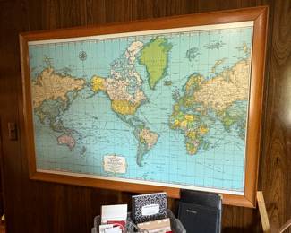 Vintage World Map