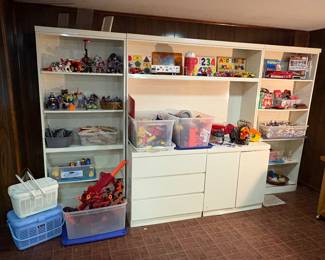 4 Piece Wall Unit - Sold Separately 