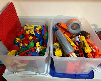 Legos & Nerf Guns 