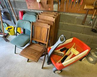 Folding Chairs & Wagon 
