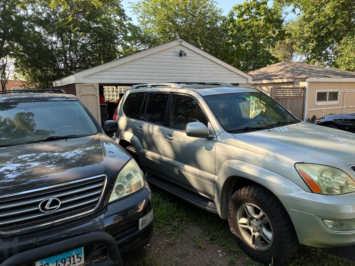 TWO 2003 LEXUS  GX470  AS IS