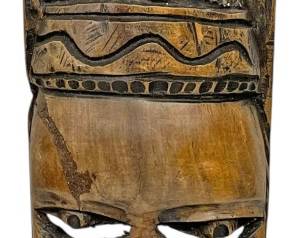Carved Wooden Tribal Wall Mask