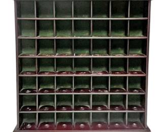 Wooden Golf Ball Display Rack