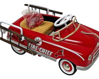 Texaco Fire Chief Pedal Car in Box