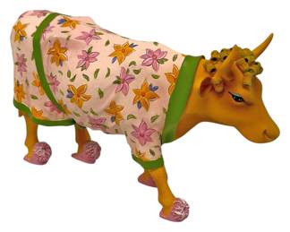 2000 Cow Parade Early Show Figurine