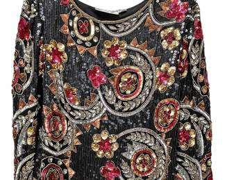 Scala Silk Sequins Blouse PL