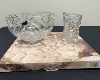 Violetta Lead Crystal Bowl Plus More