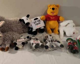 Miscellaneous Stuffed Animals Lot 