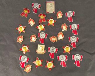 Soviet Communist Pins