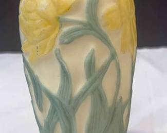 Vintage Consolidated Glass Daffodil Jonquil Vase