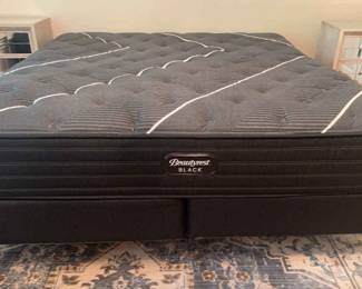 King Size Beautyrest Black Bed