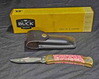 Buck 110 Mammoth Tooth Brian Yellowstone Knife