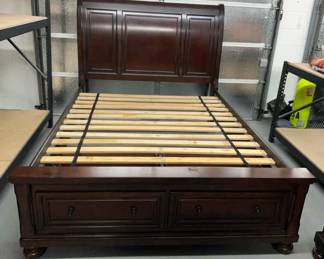 Ashley Furniture Porter Queen Bed Frame, 2 Nightstands