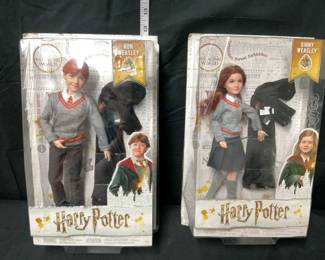 Two Harry Potter Dolls