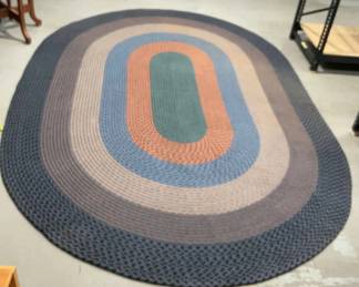 Vintage Braided Rug