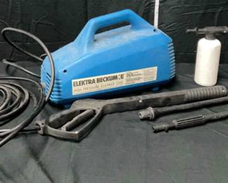 Elektra Beckum High Pressure Cleaner 1200 with Attachments